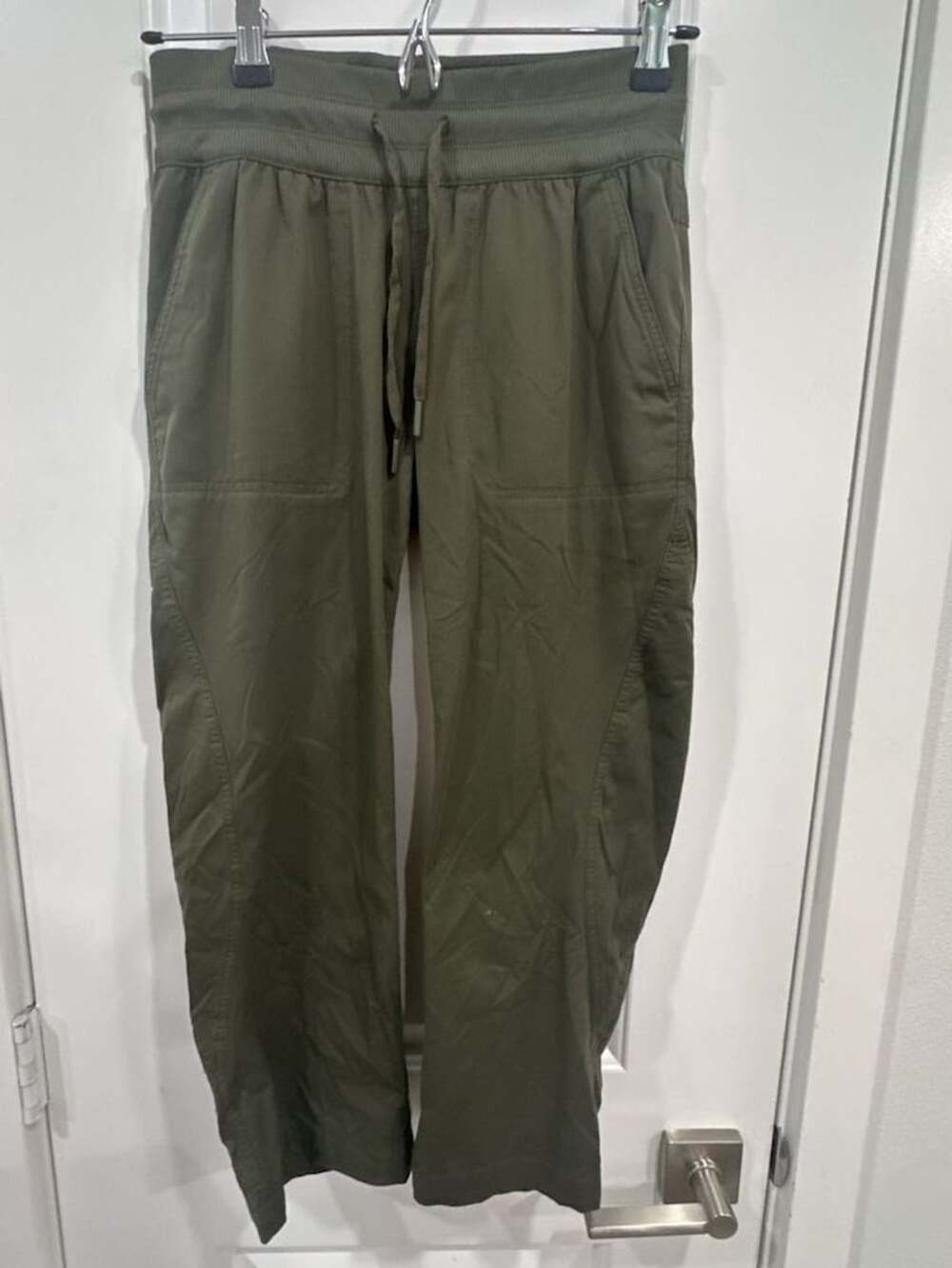 The North Face Jogger Pants Size XS Green Drawstring Casual Hiking